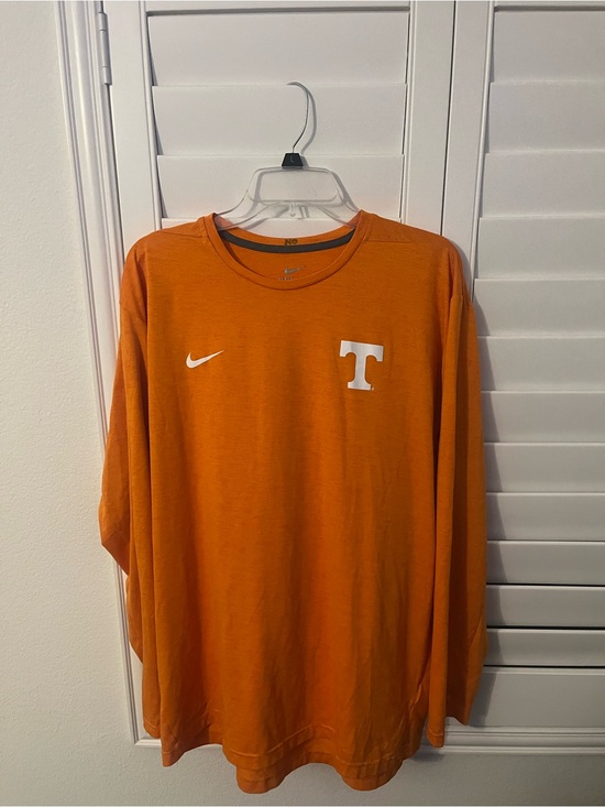 Nike Other - Nike Dri-FIT Tennessee Volunteers Long Sleeve Shirt XXL Orange NCAA